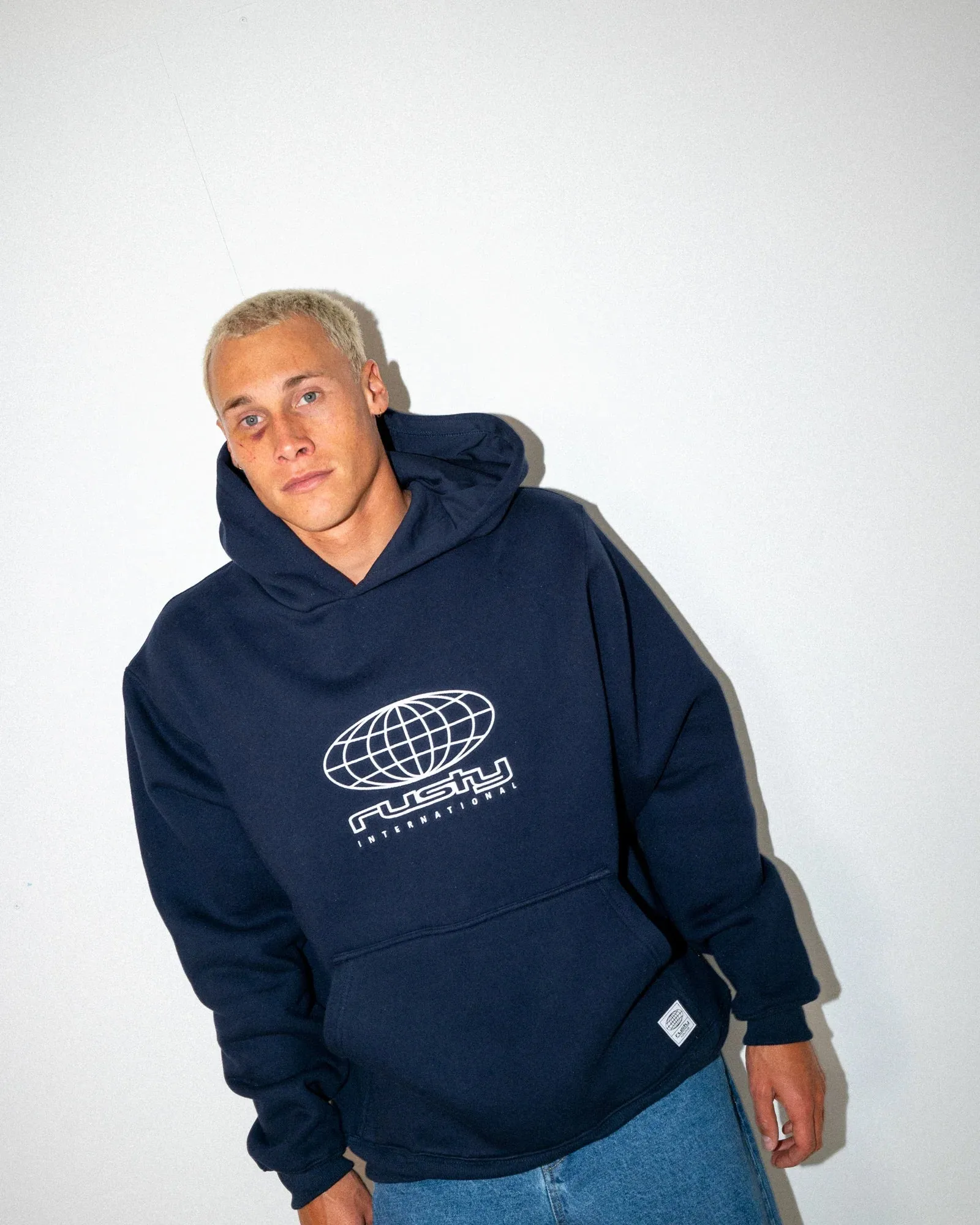 Internazionale Hooded Fleece Blue
