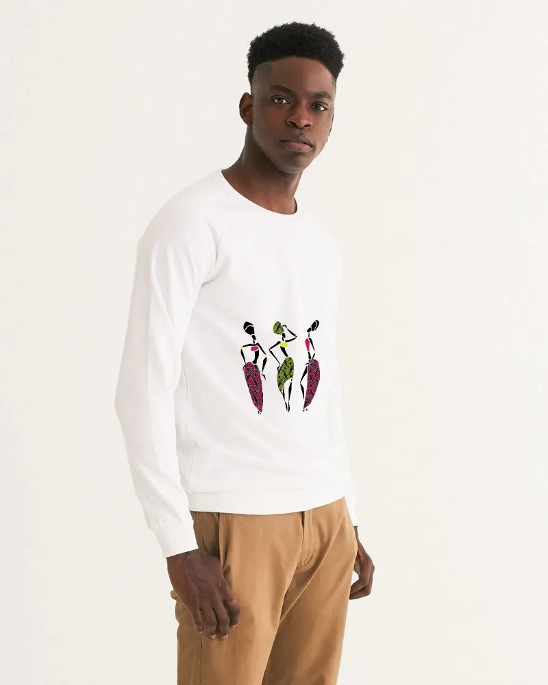 Jazz  African Print Men's Sweatshirt