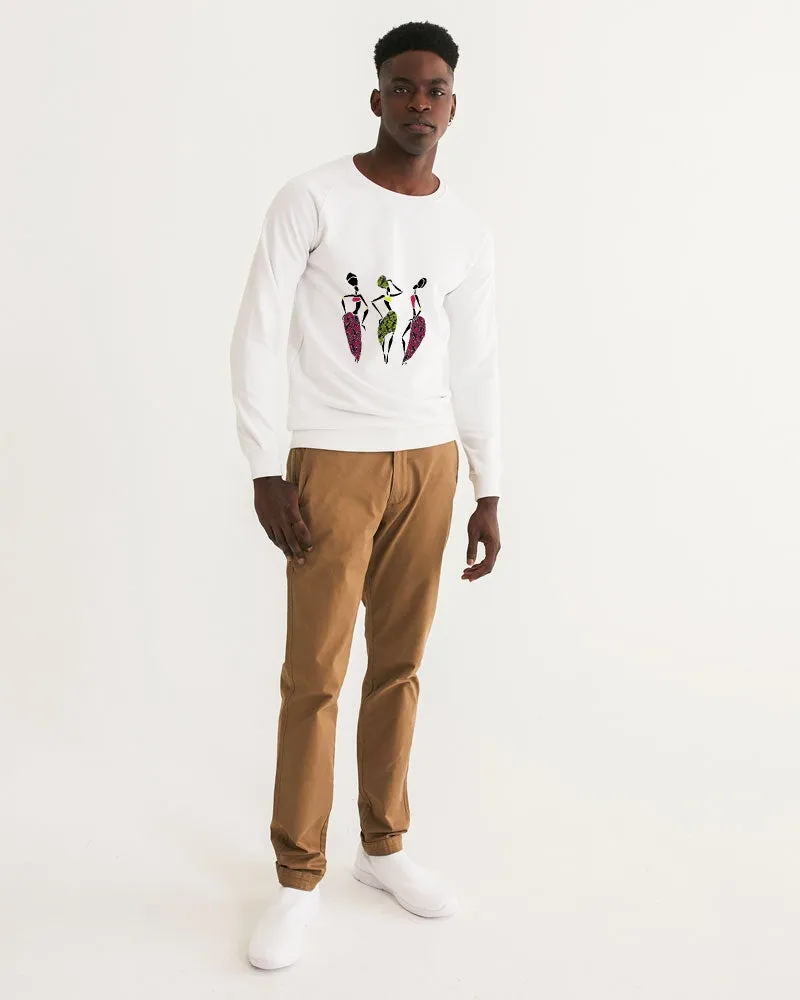 Jazz  African Print Men's Sweatshirt