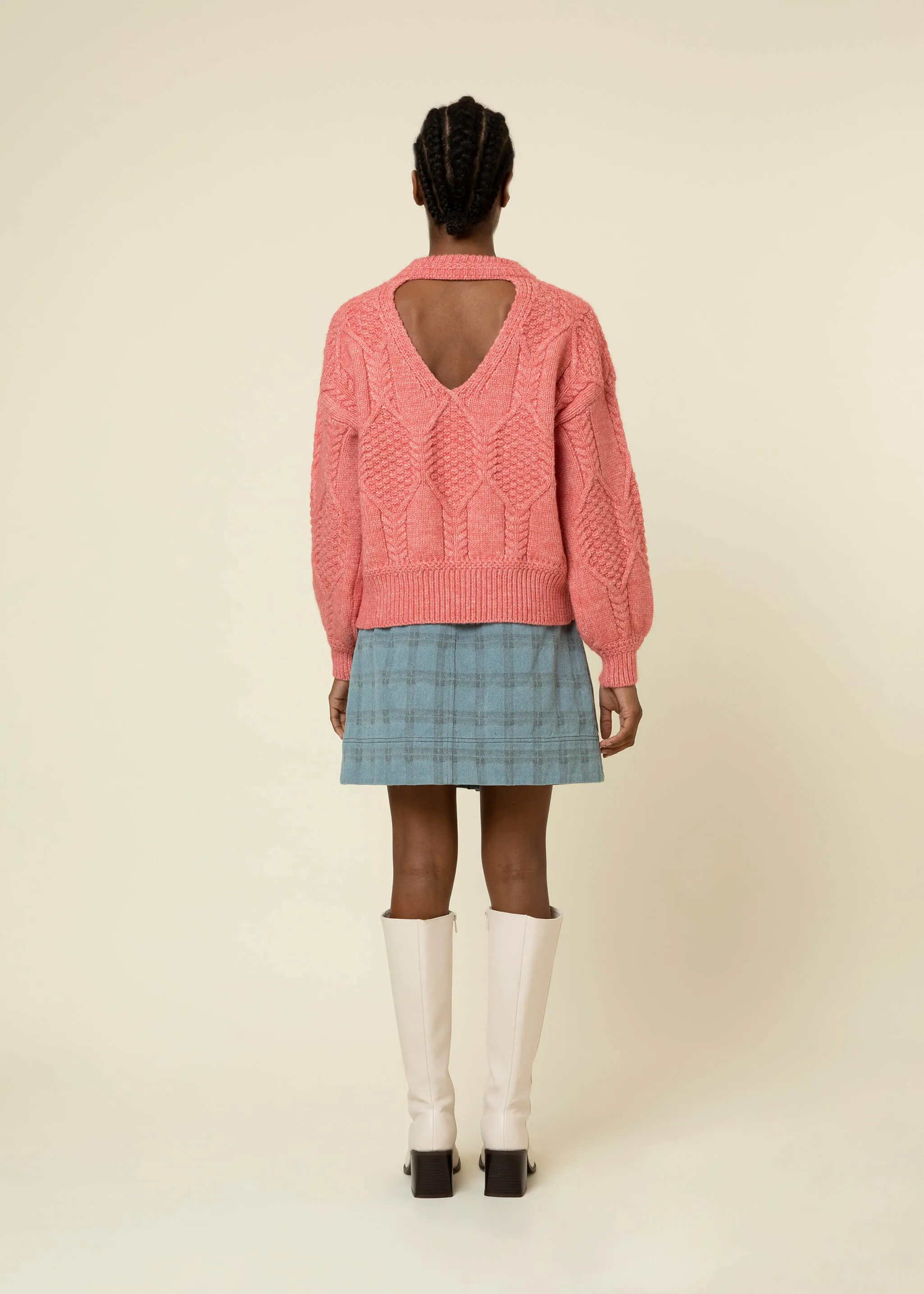JULIA CABLE SWEATER