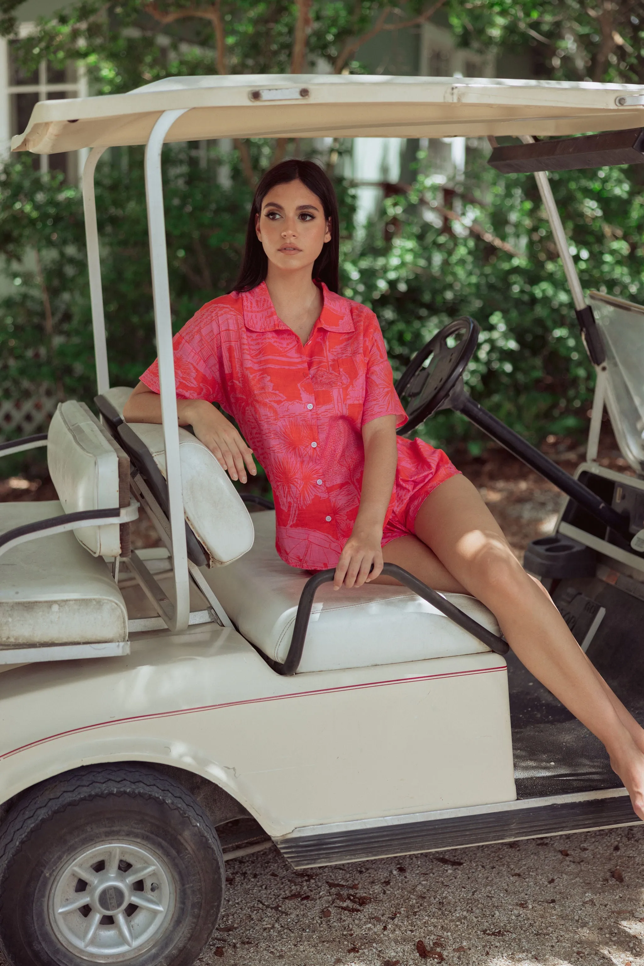 KILO BRAVA TROPICAL TOILE SHORT PJ SET