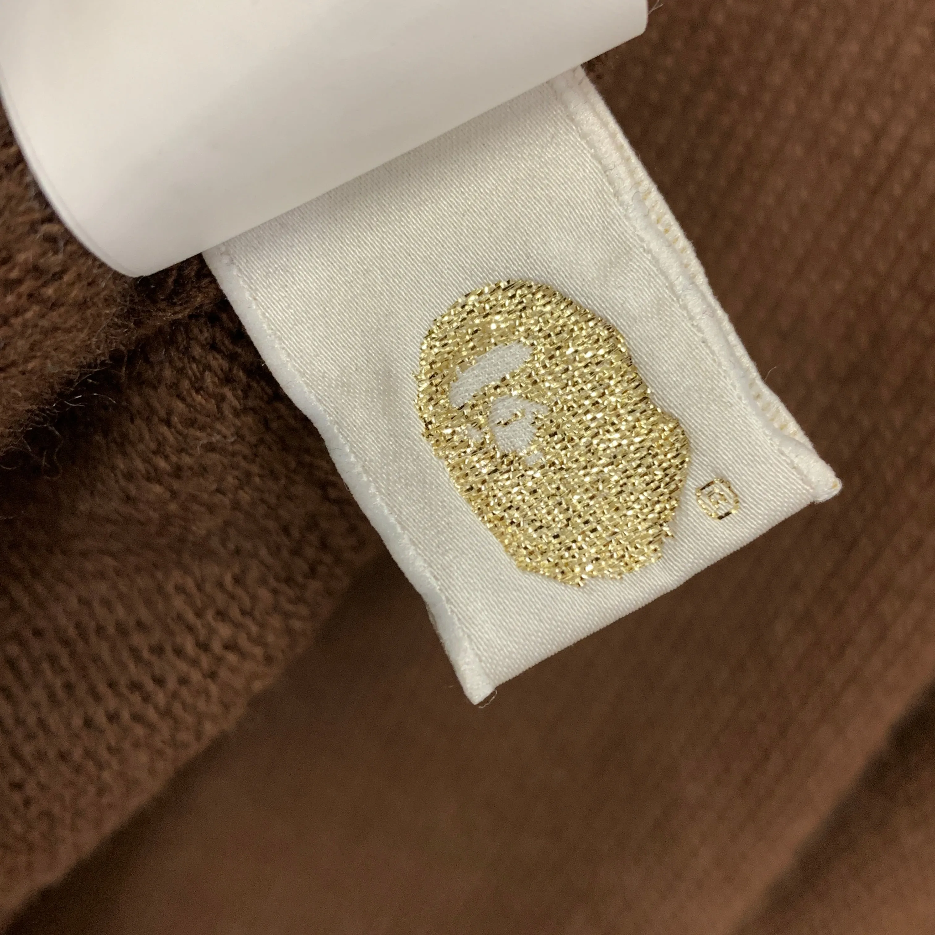 [L] A Bathing Ape Bape Baby Milo Knit Crewneck Sweater