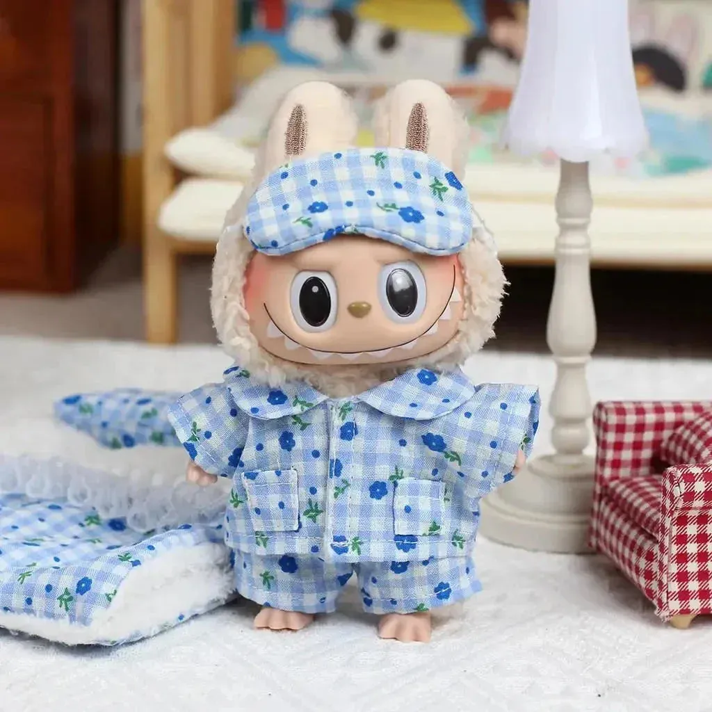 Labubu Lullaby Floral Pajamas Outfit