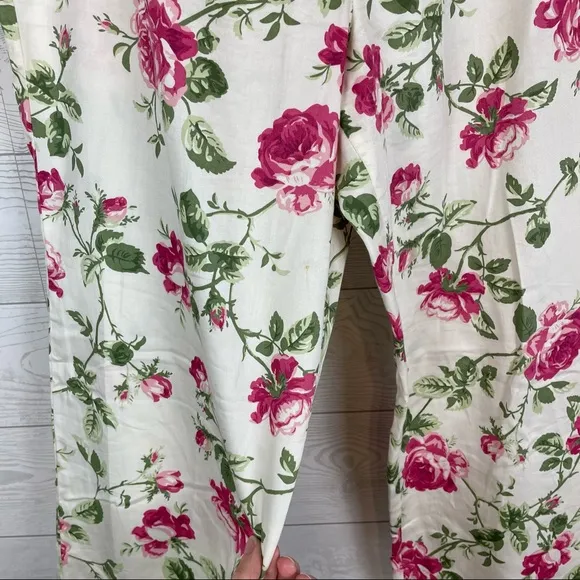 Lauren Ralph Lauren Floral Pajamas Set Size Medium