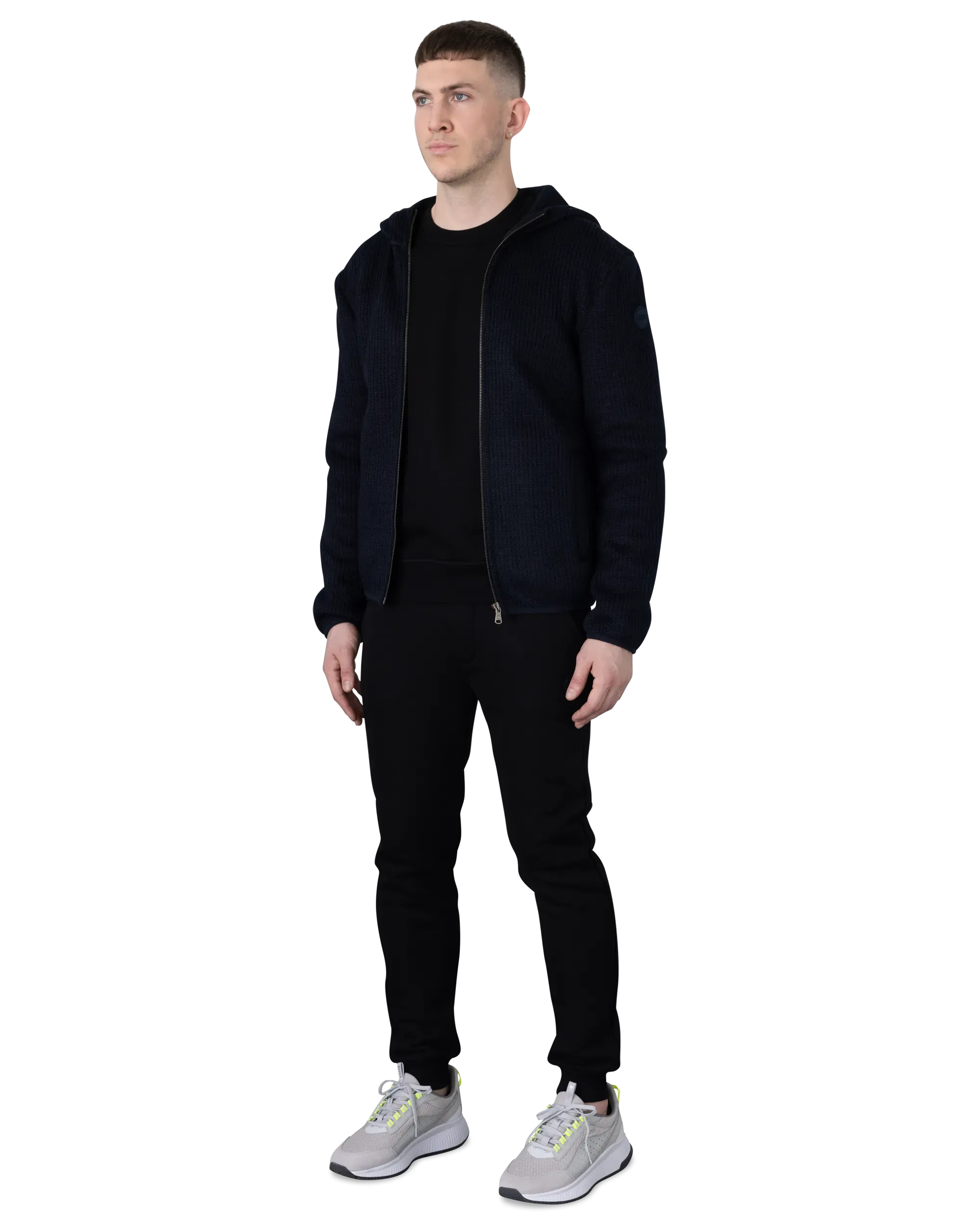 Law Knit Zip-Up Hoodie