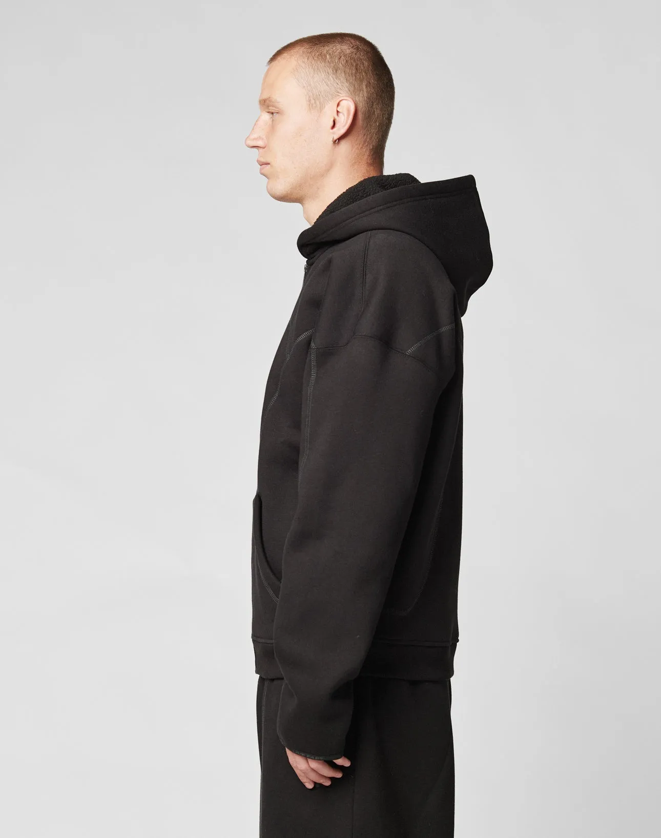 LFDY Active Fleece Hooded Zip