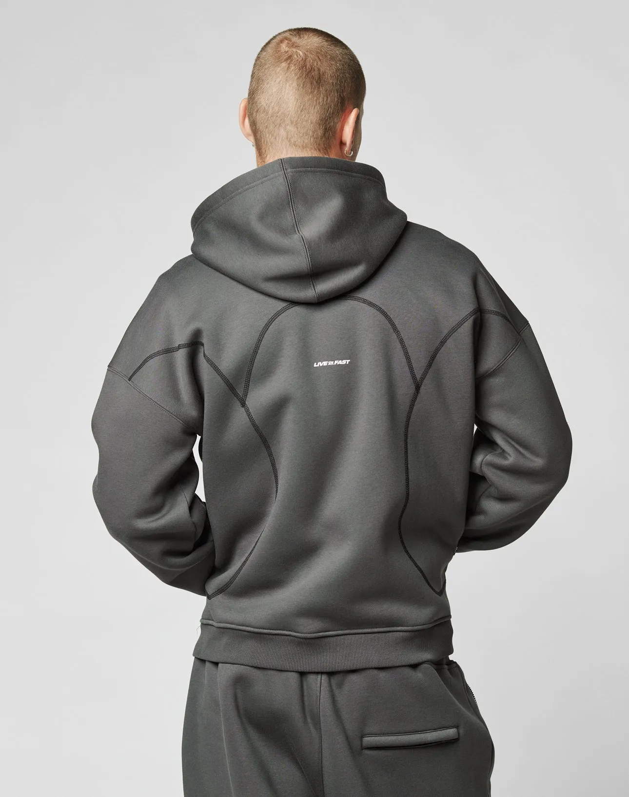 LFDY Active Fleece Hooded Zip
