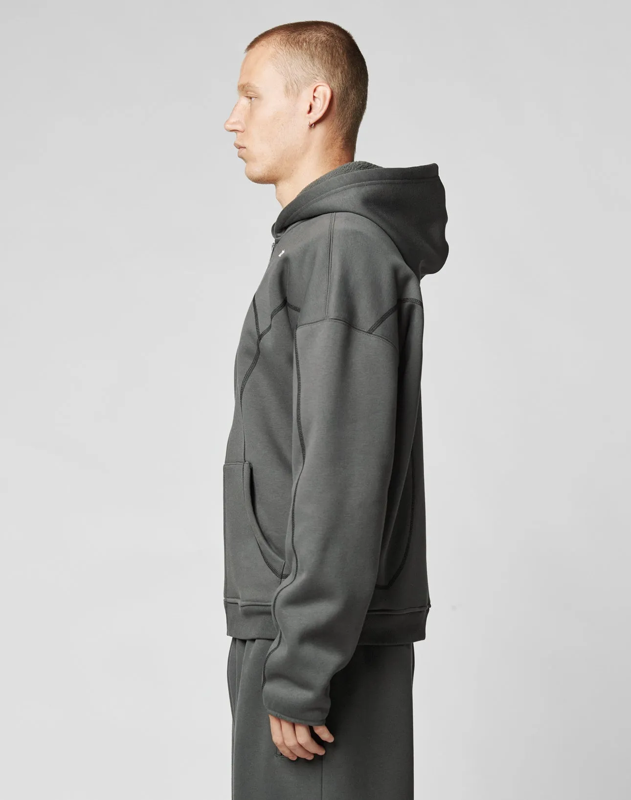 LFDY Active Fleece Hooded Zip