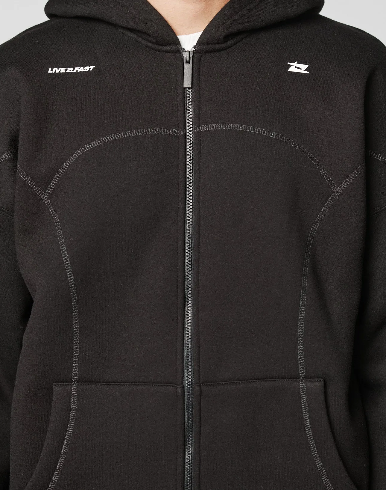 LFDY Active Fleece Hooded Zip