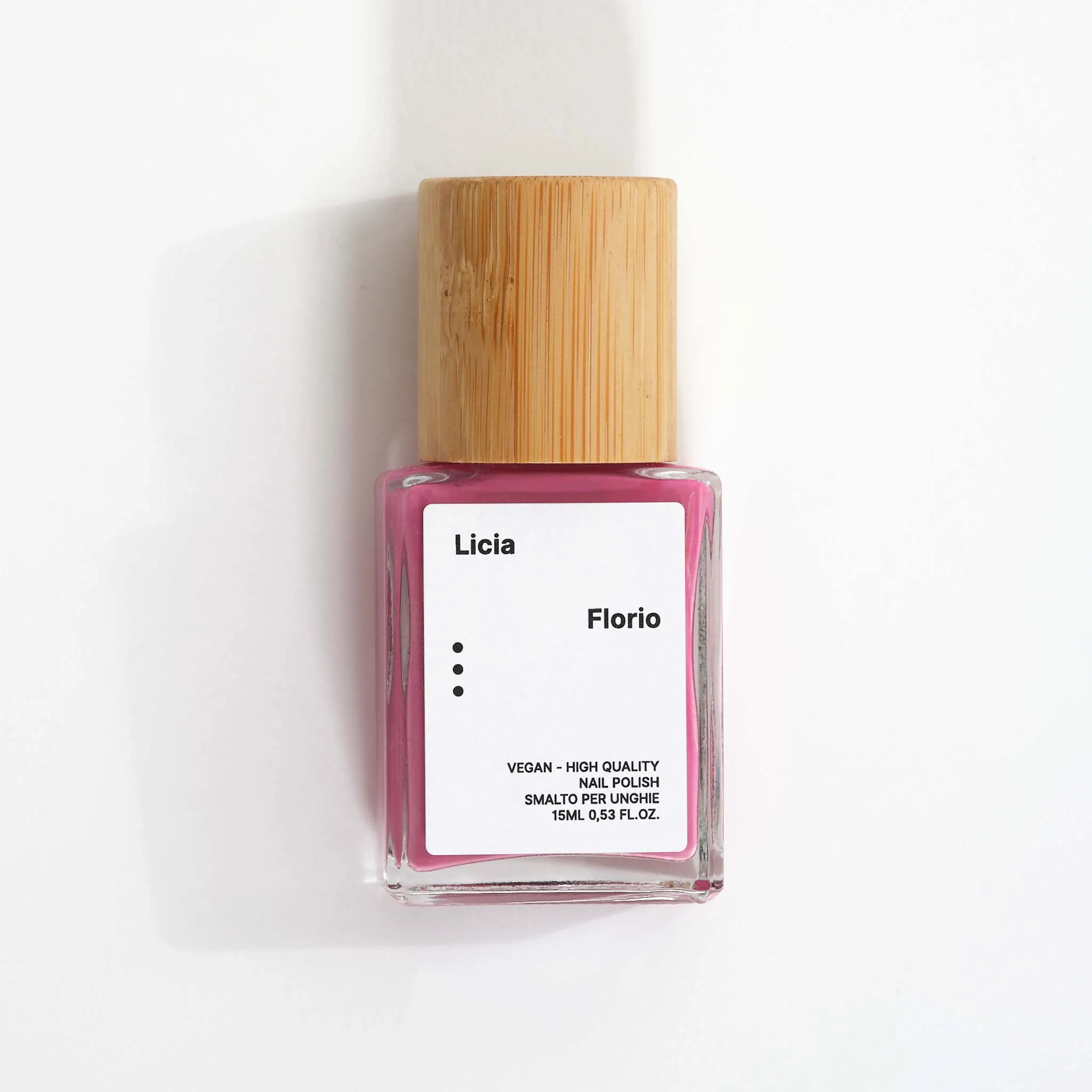 Licia : Florio Nail Polish Lampone