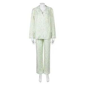 Lisa Frankenstein Movie Chracter Floral Pajamas Cosplay Costume Outfits Halloween Carnival Suit