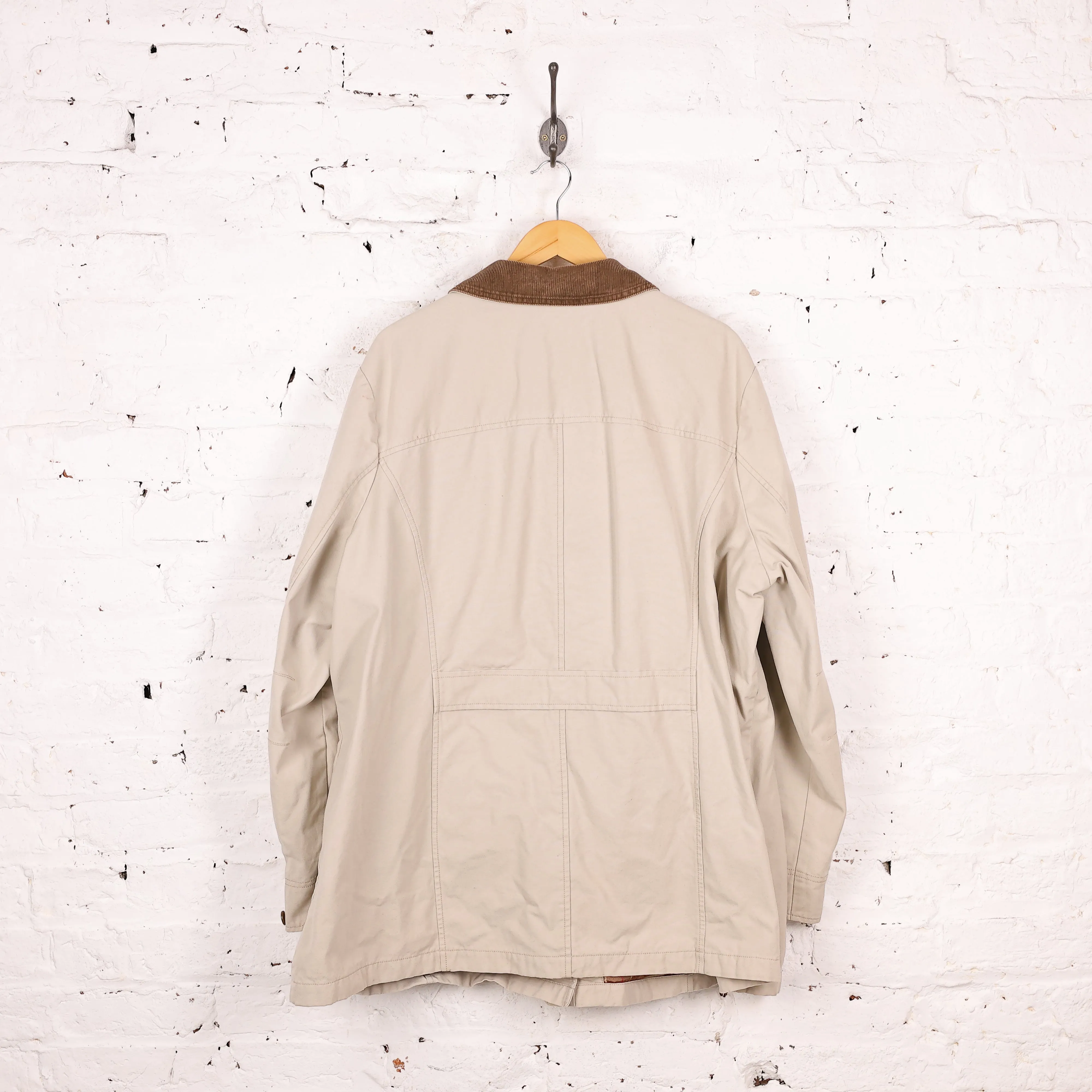LL Bean Chore Barn Jacket - Beige - XL