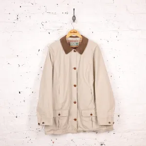 LL Bean Chore Barn Jacket - Beige - XL