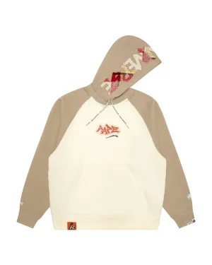 Logo raglan hoodie
