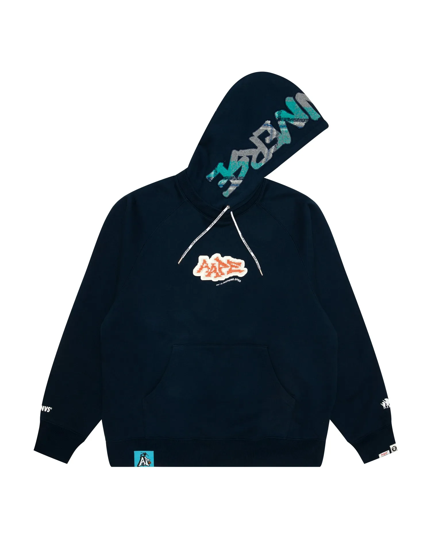 Logo raglan hoodie