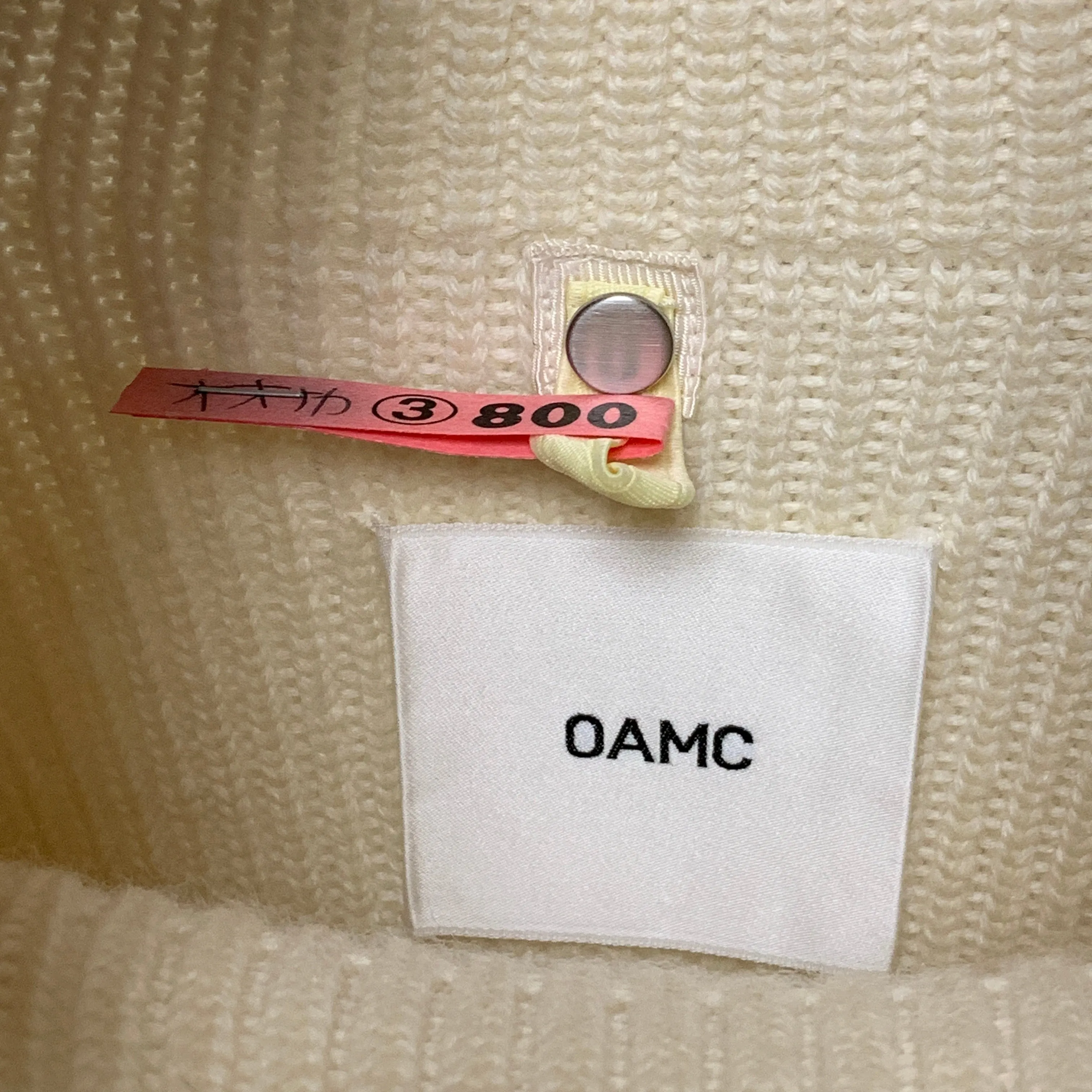 [M] OAMC 22AW Wool Knit Mock Neck Sweater