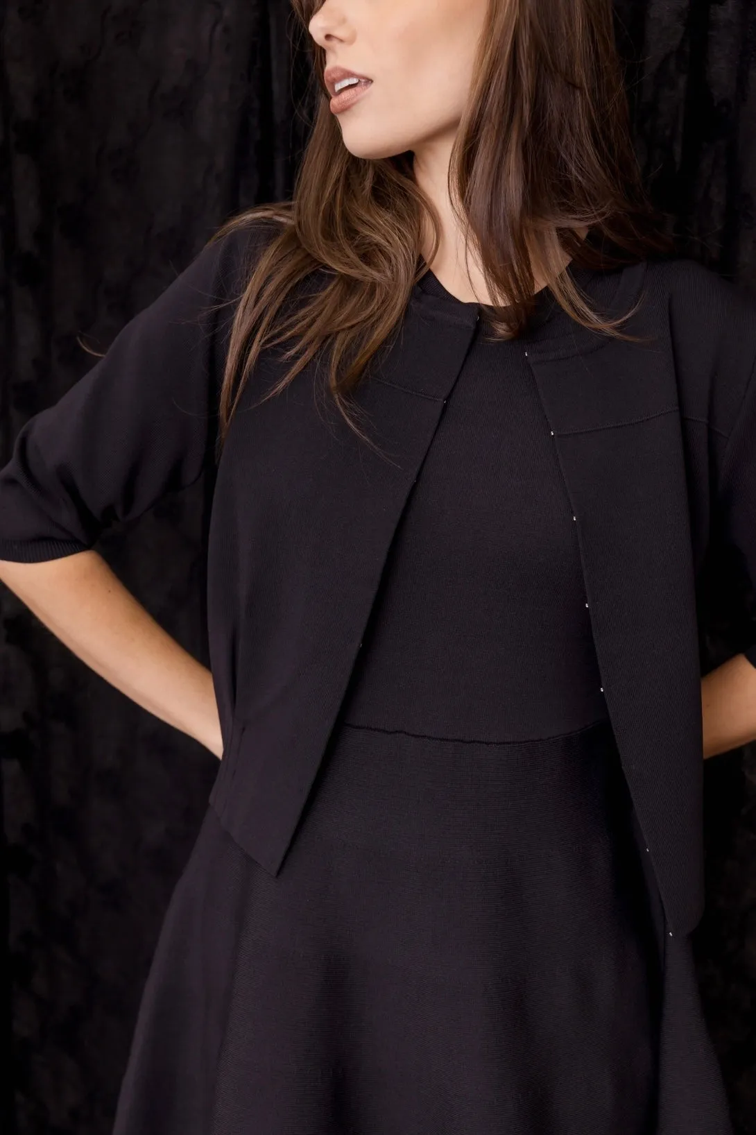 M.A Dainty II JINNY Top  - Black