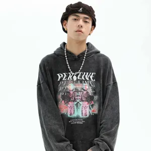 Make old print hoodies