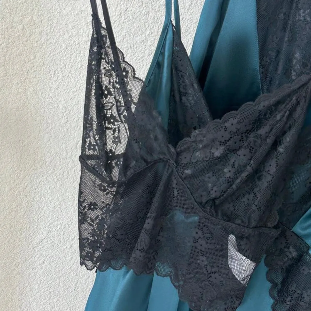 Maria 5 Packs Silk Lace Pajamas - Emerald