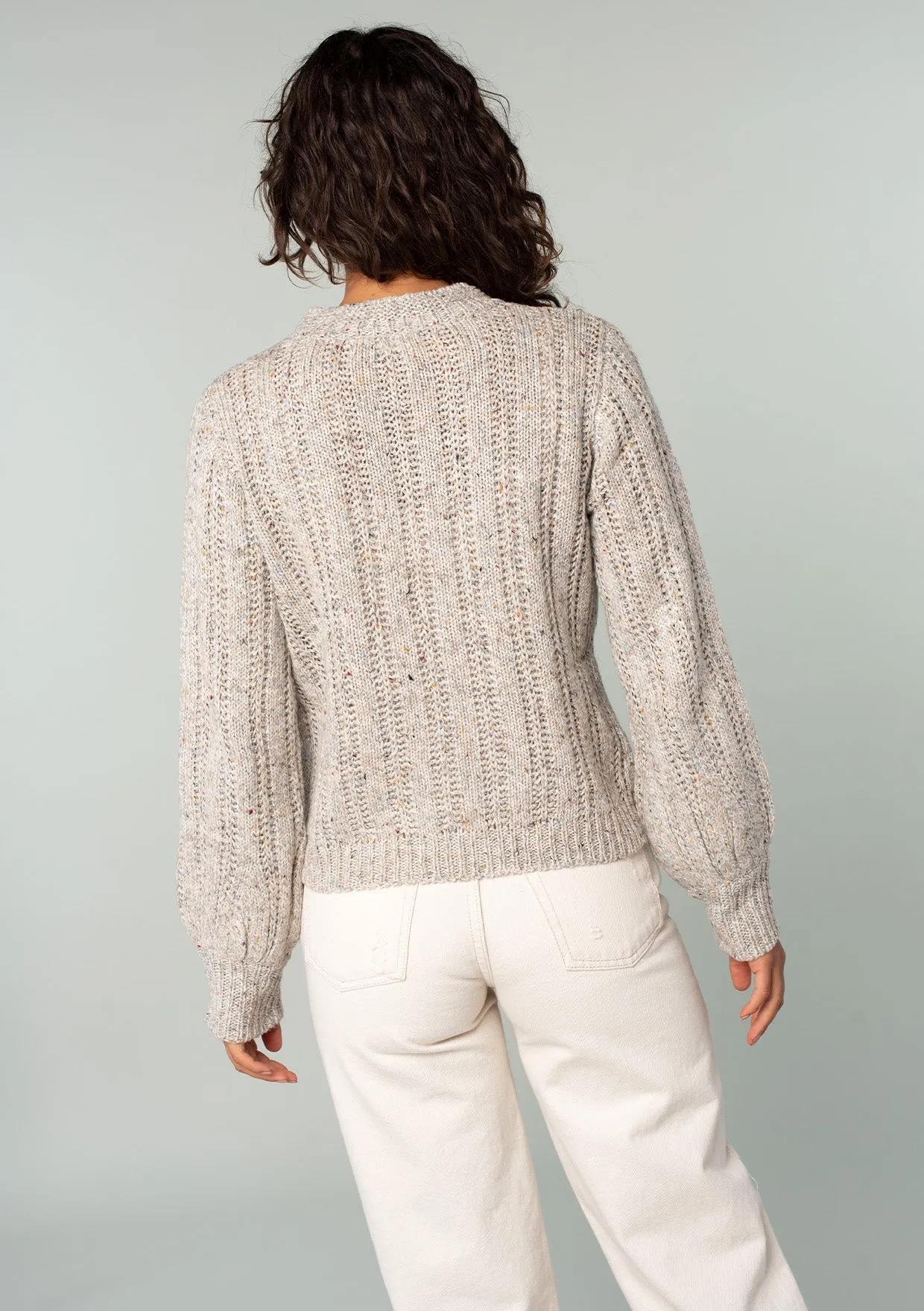 Mariah Volume Sleeve Sweater