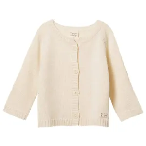 Merino Knit Cardigan - Natural