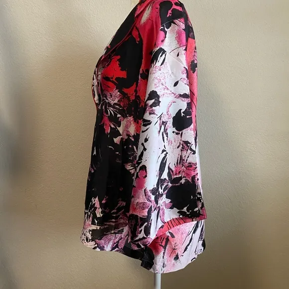 Natori silky floral pajamas