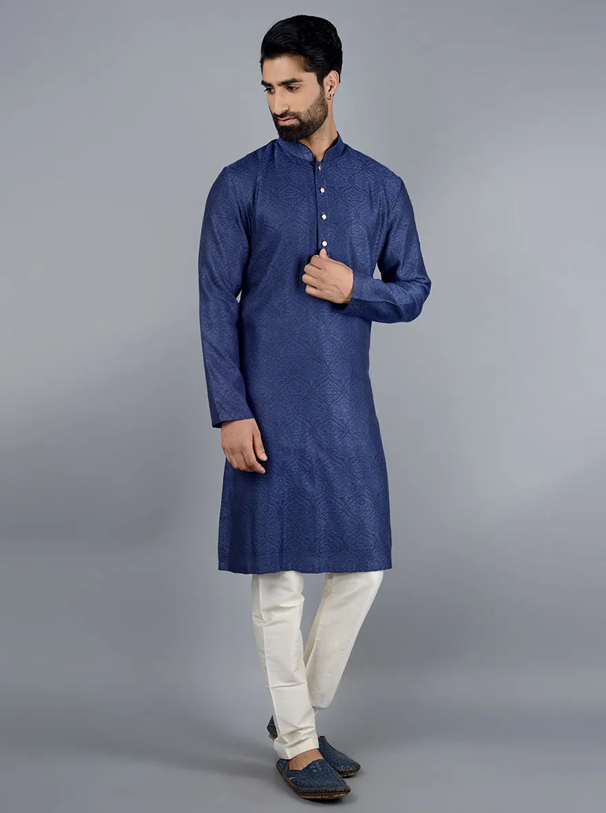 Navy Blue Kurta Set | TULA