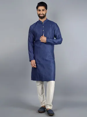 Navy Blue Kurta Set | TULA