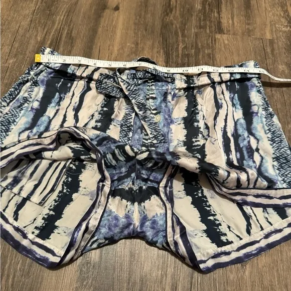 Neiman Marcus Intimates Sleep Shorts Silk Small Drawstring Pajamas Sleepwear