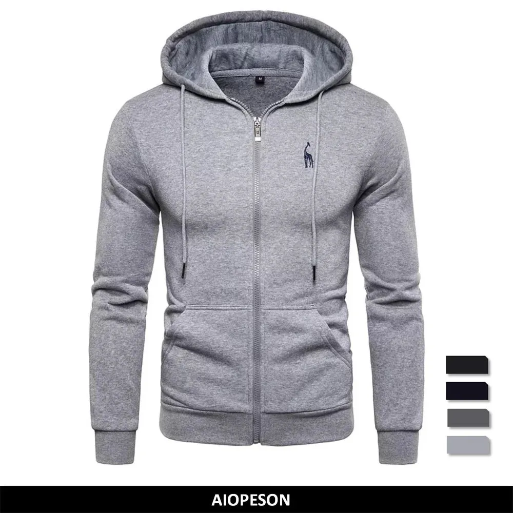 New Autumn Winter Cotton Hoodied Mens Sweatshirts Men