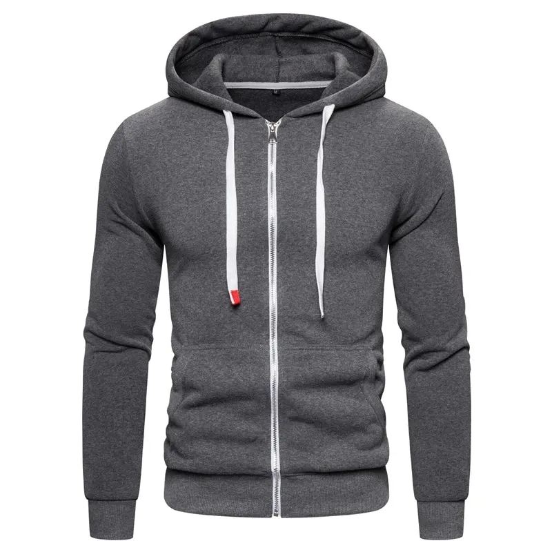New Autumn Winter Cotton Hoodied Mens Sweatshirts Men