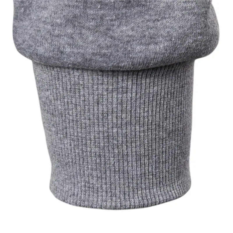 New Autumn Winter Cotton Hoodied Mens Sweatshirts Men