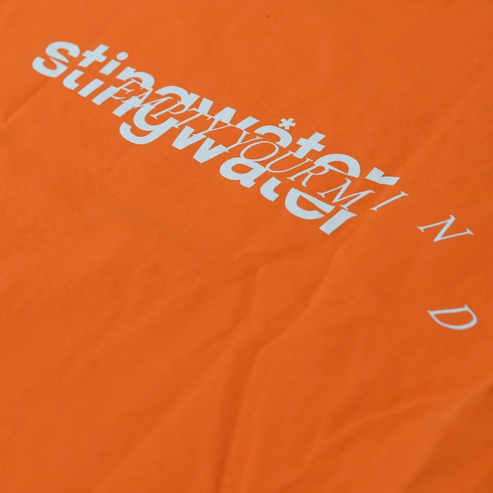 New skin hoodie orange