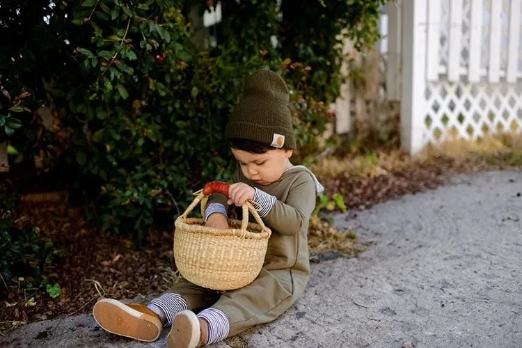 Olive Bamboo Romper