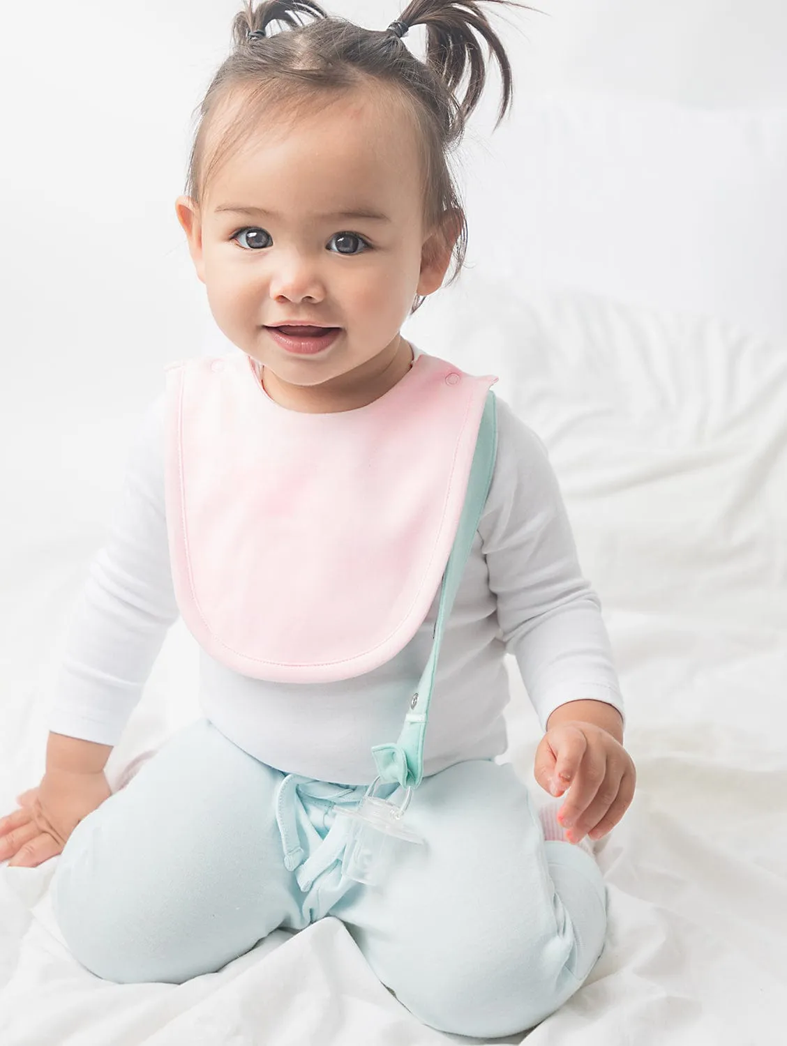 Organic Cotton Bib | Pink