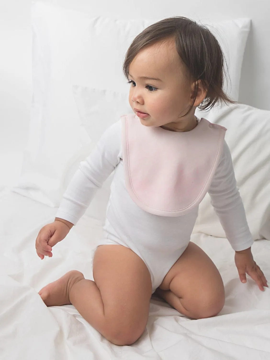 Organic Cotton Bib | Pink
