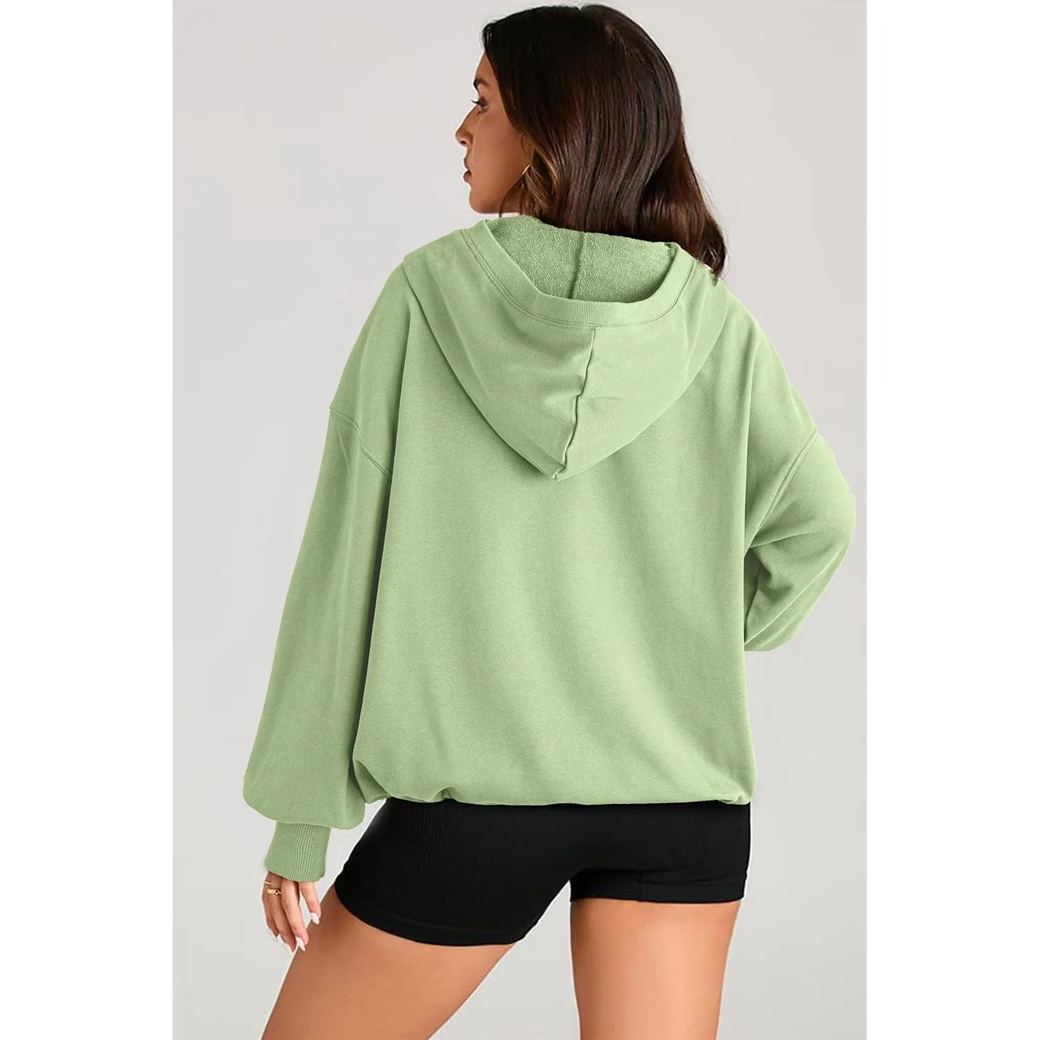Oversized Zip Butter Hoodie™