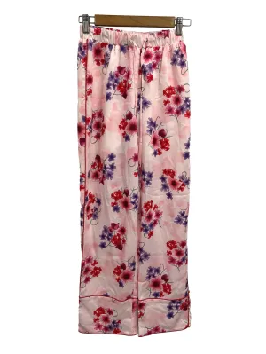 Pink Floral Pajamas Pants