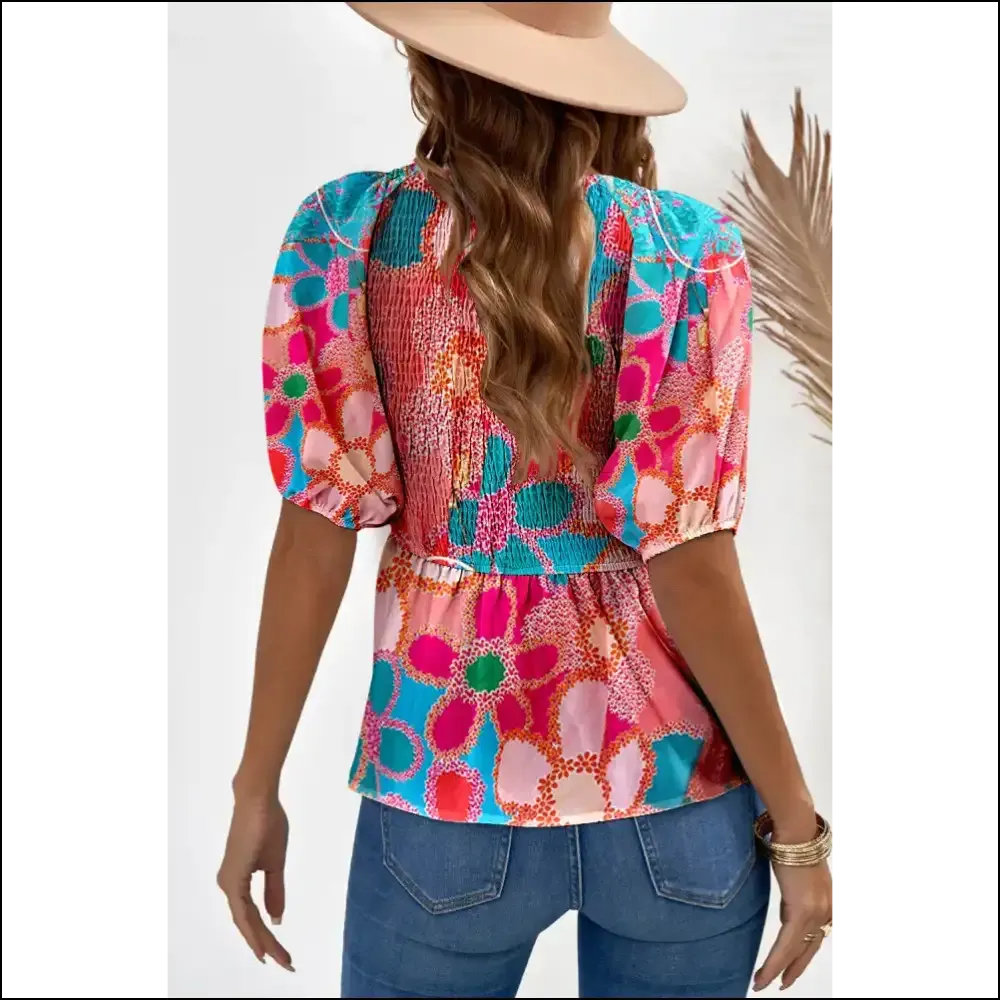 Pink Floral Puff Sleeve: Finally, a Blouse that Doesn't Suck  🌸 Needful Things