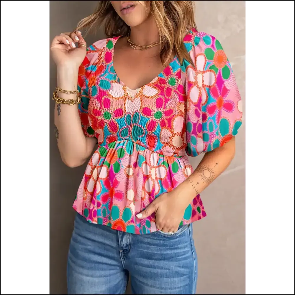 Pink Floral Puff Sleeve: Finally, a Blouse that Doesn't Suck  🌸 Needful Things