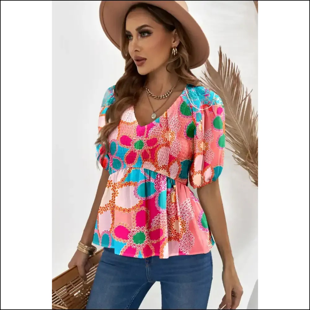 Pink Floral Puff Sleeve: Finally, a Blouse that Doesn't Suck  🌸 Needful Things