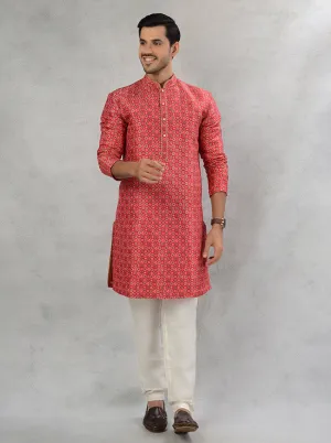 Pink Gold Kurta Pajama | TULA