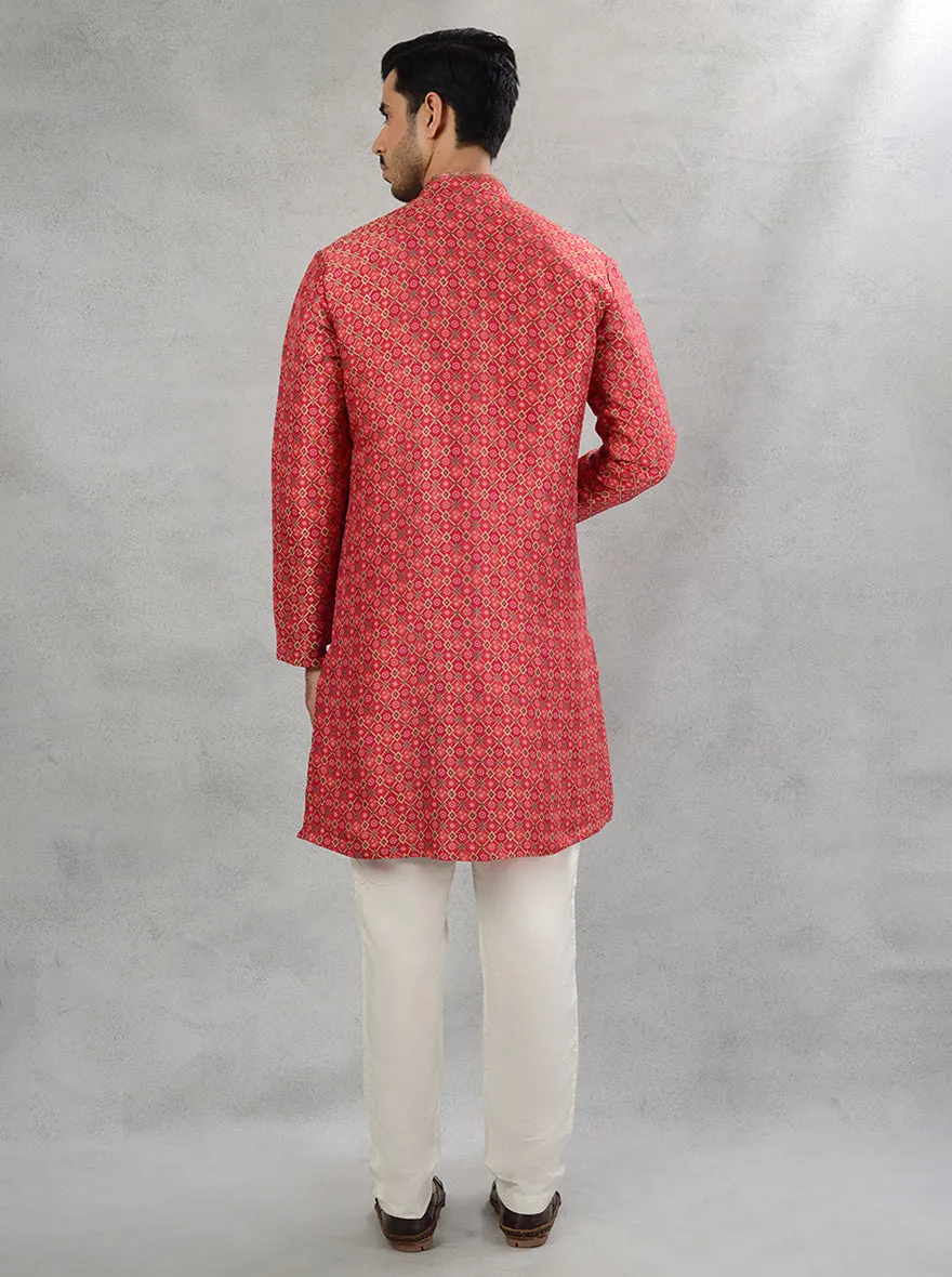 Pink Gold Kurta Pajama | TULA