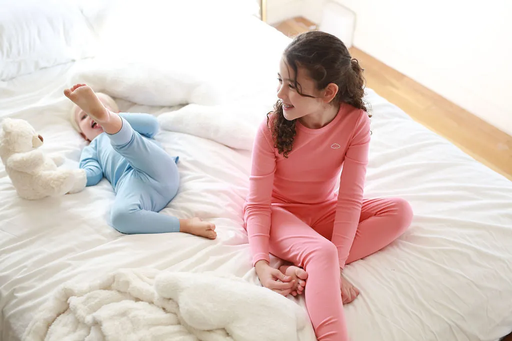 Pouf Stitched Blue Pajamas