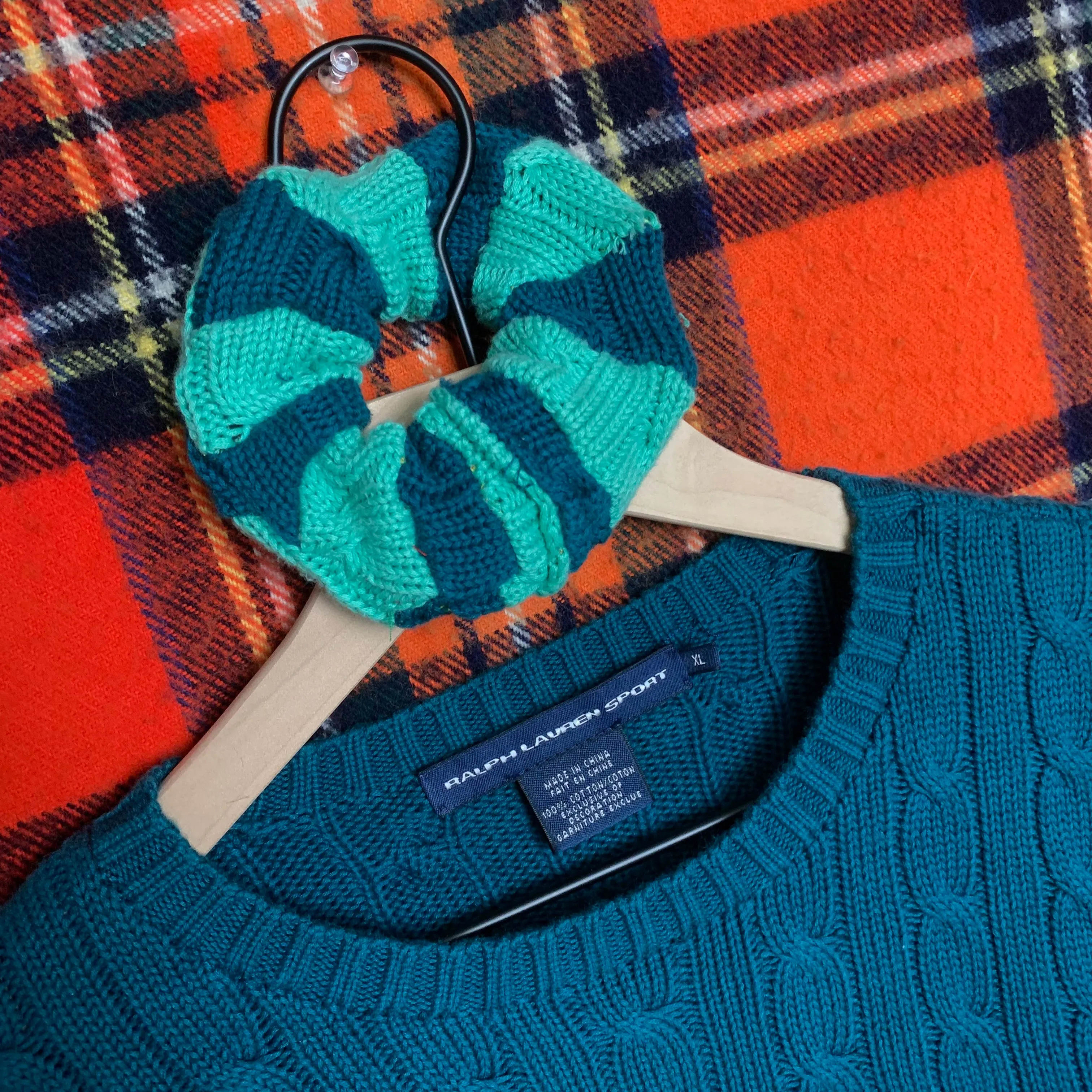 "1 of 1" Ralph Lauren Crop Top Knit Set (S/M)