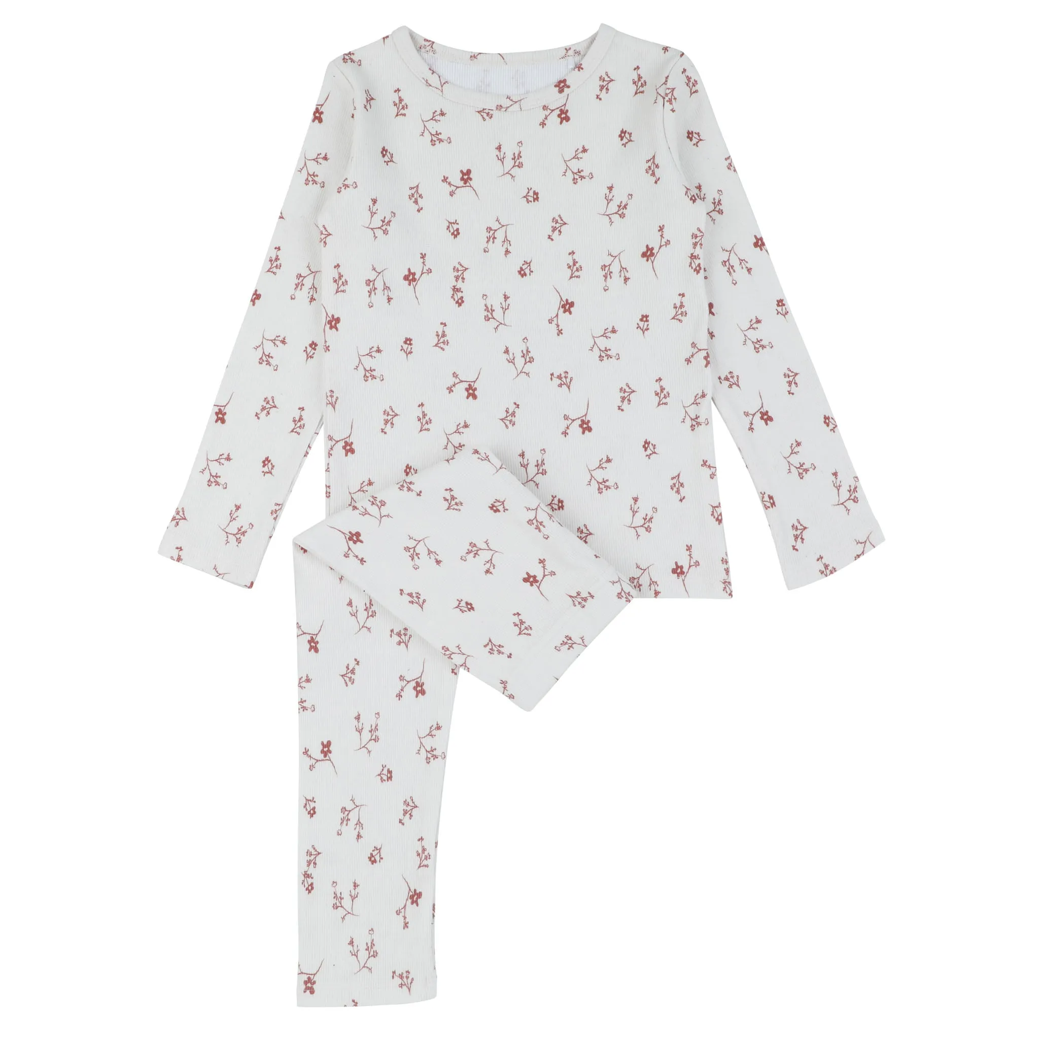 Ra & Da Baby Winter Floral Pajamas