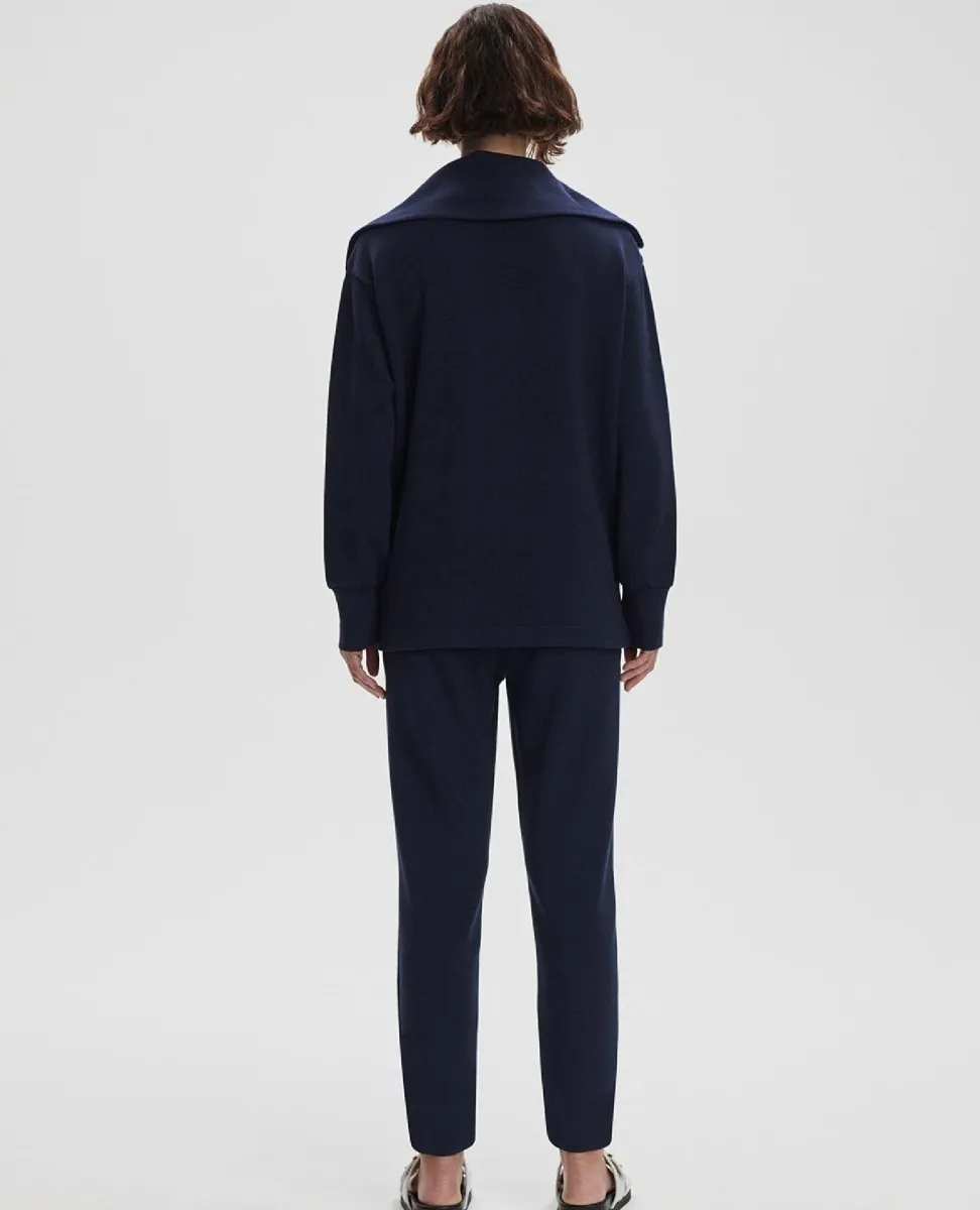 Raleigh Zip Sweatshirt Navy