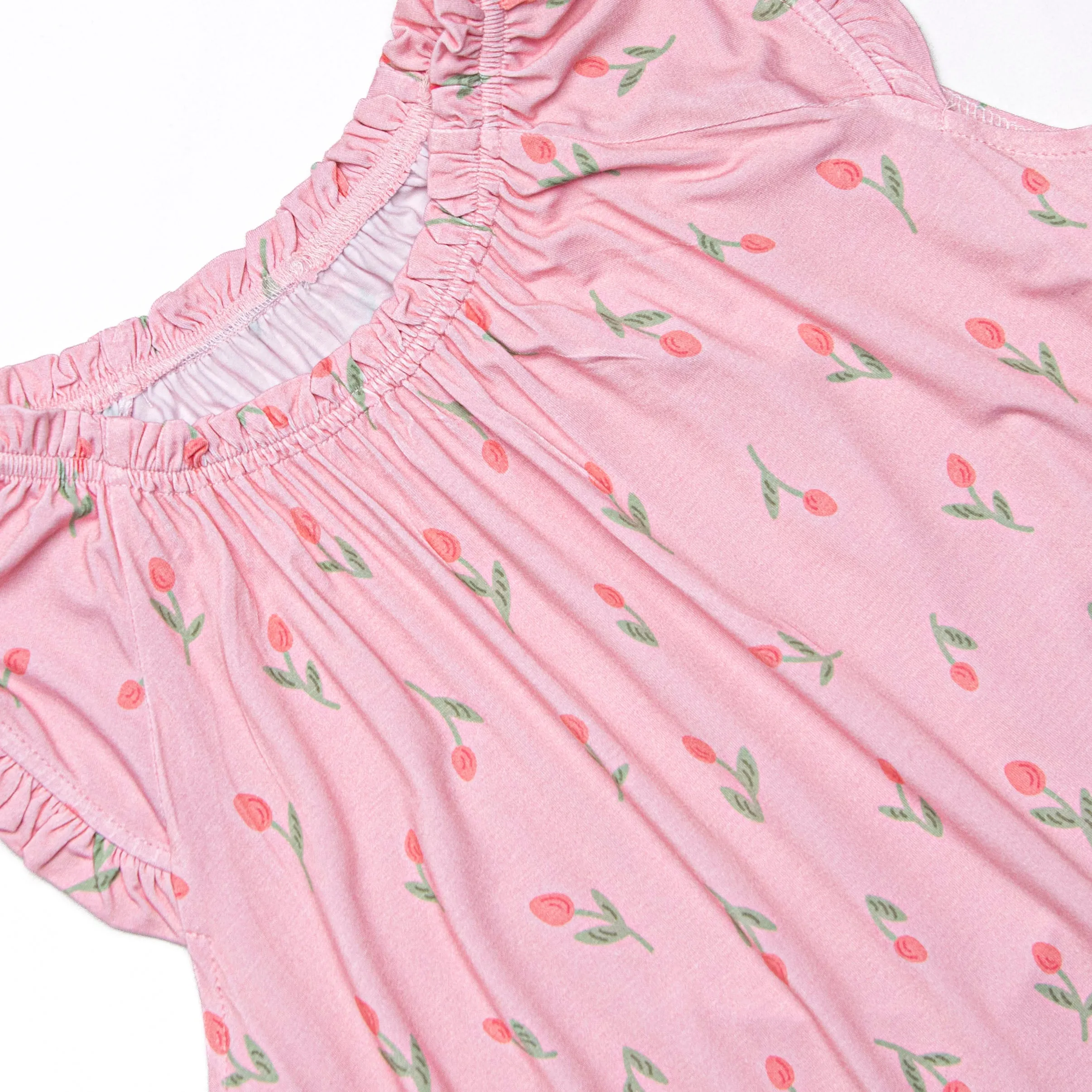 Recital Roses Bamboo Night Gown, Pink