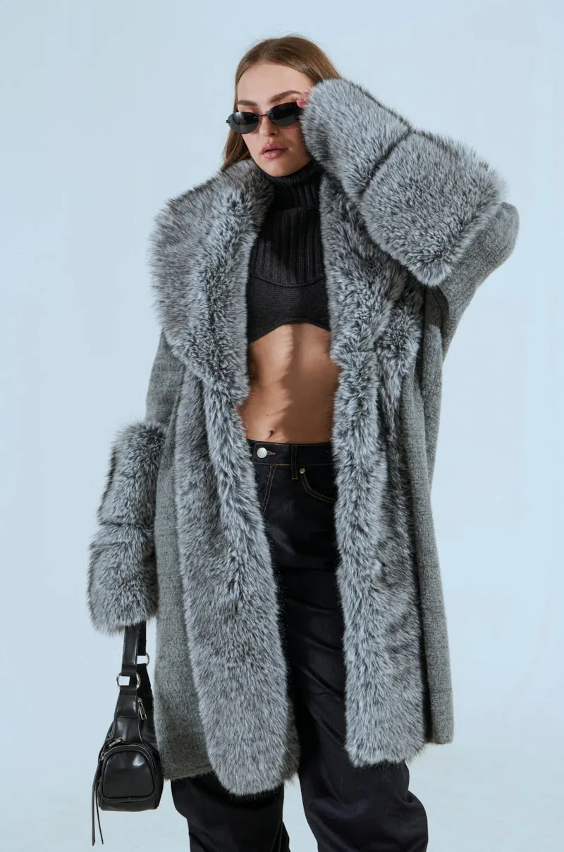 RICH FLEX LONG CARDIGAN