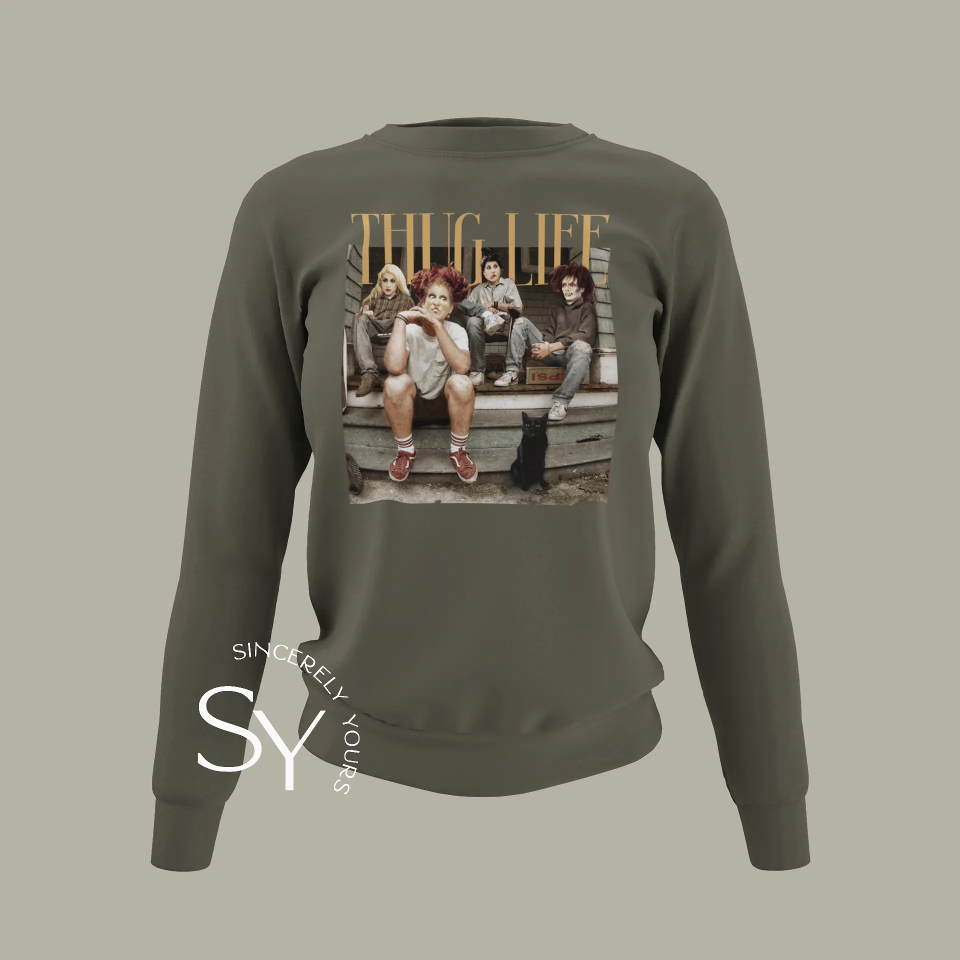 Sanderson Sisters “Thug Life” Bad Witches | Tees, Sweatshirts & Hoodies